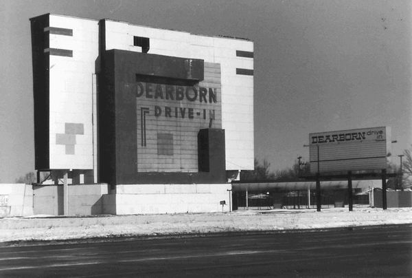 Dearborn Drive-In Theatre - FROM BRAD NIETUBICZ